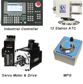 Features of CNC Mill Trainer with Industrial Controller